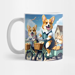 Corgi Cycle Mug